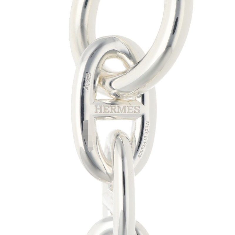 Hermes Chaine D'ancre TGM Silver Bracelet — view 3