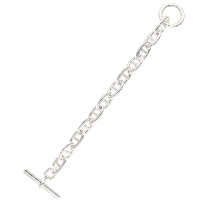 Hermes Chaine D'ancre TGM Silver Bracelet — view 2