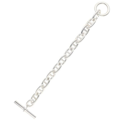 Hermes Chaine D'ancre TGM Silver Bracelet — view 2