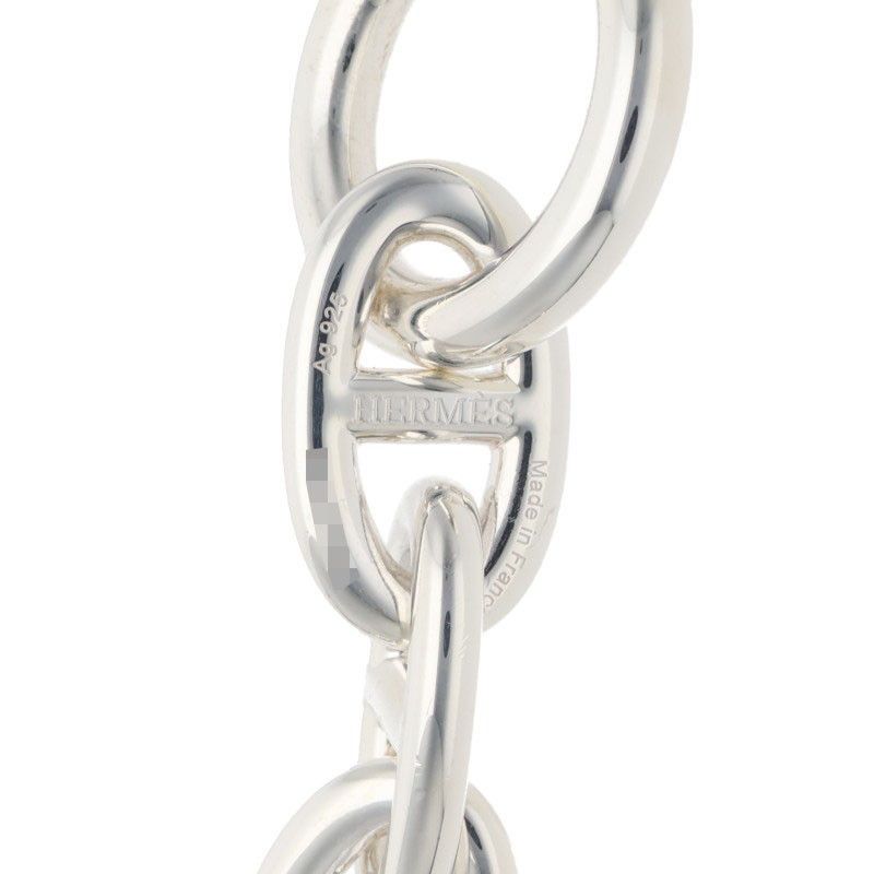 Hermes Chaine D'ancre TGM Silver Bracelet — view 3