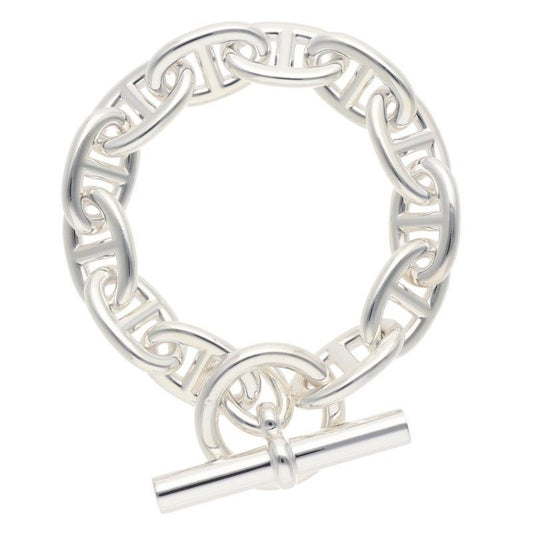 Hermes Chaine D'ancre TGM Silver Bracelet