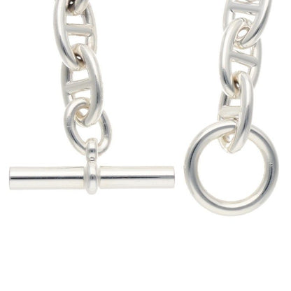 Hermes Chaine D'ancre TGM Silver Bracelet — view 4
