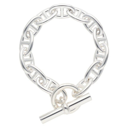 Hermes Chaine D'ancre TGM Silver Bracelet