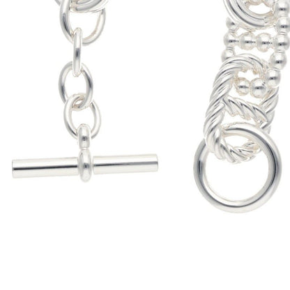 Hermes Chaine D'ancre Alea II GM Iigm Silver Bracelet 16 — view 4