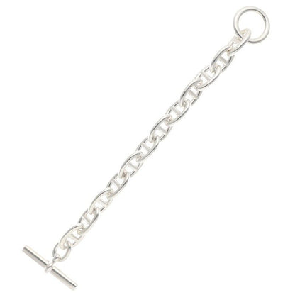 Hermes Chaine D'ancre TGM Silver Bracelet — view 2