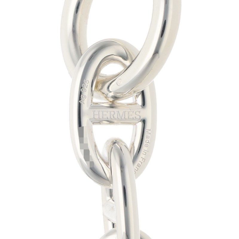 Hermes Chaine D'ancre TGM Silver Bracelet — view 3