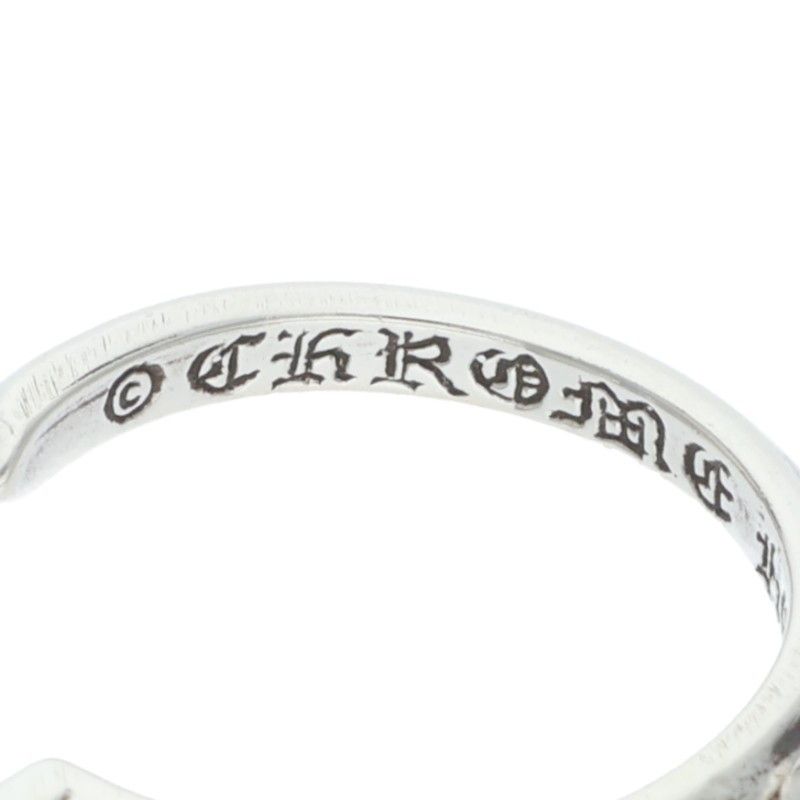 Chrome Hearts No5 Dagger 5 Daga Hoop Silver Earrings — view 3