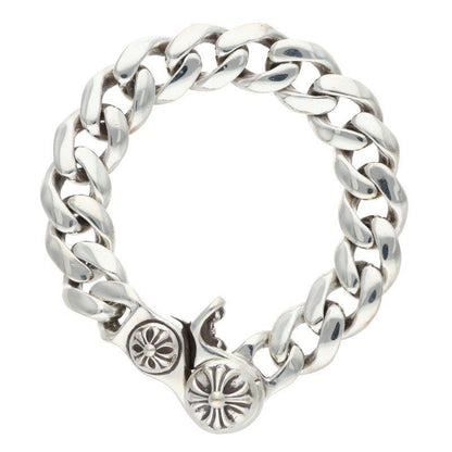 Chrome Hearts Small Clsc Chn Lnk Small Classic Link Clip Silver Bracelet