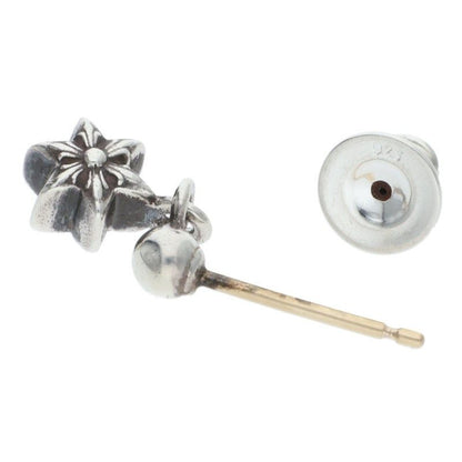 Chrome Hearts Tny Str Drp 1 Tie Nice Tardrop Silver Earrings — view 5