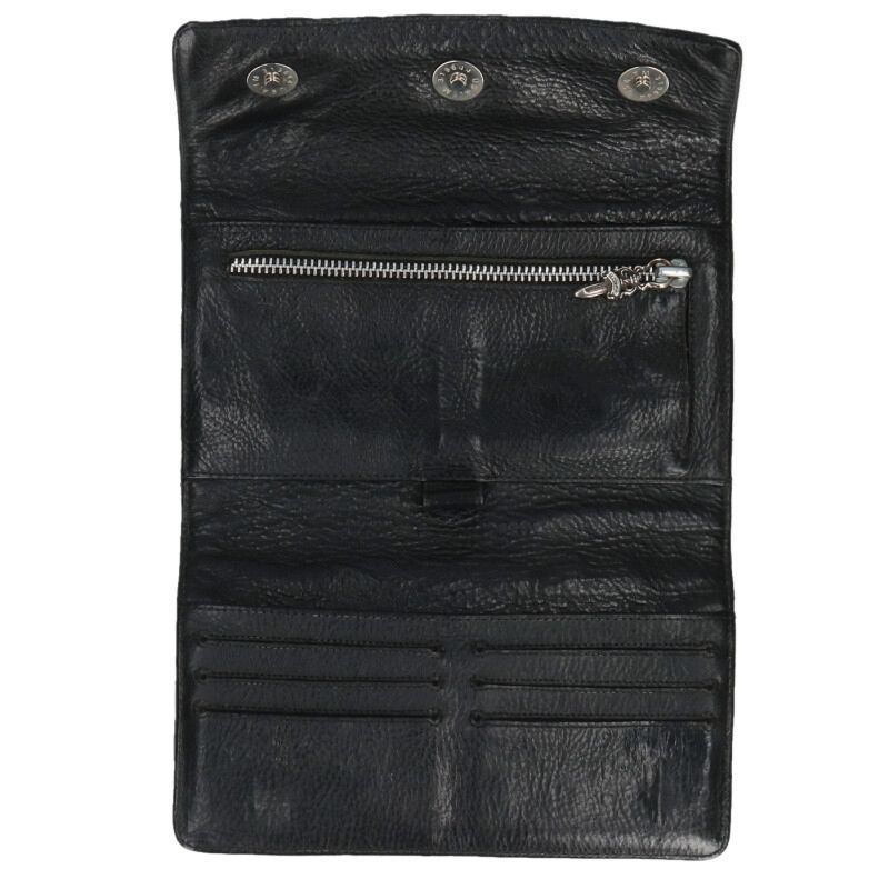 Chrome Hearts Qlt 4 Wave Quilted Leather Wallet — view 3