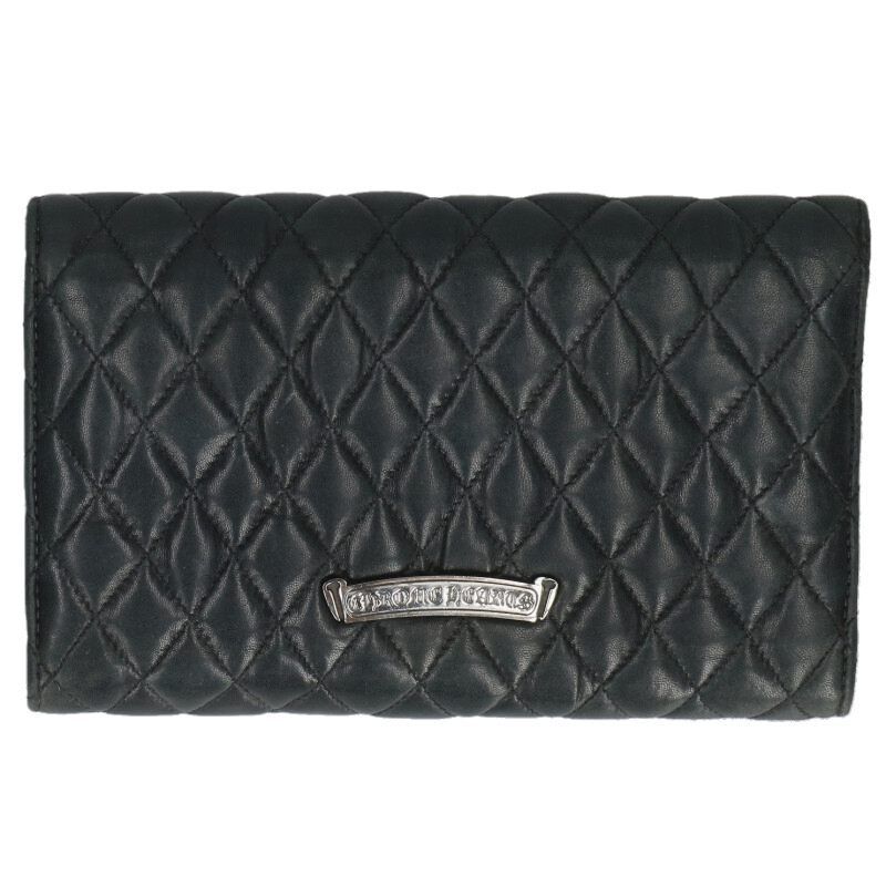 Chrome Hearts Qlt 4 Wave Quilted Leather Wallet — view 2