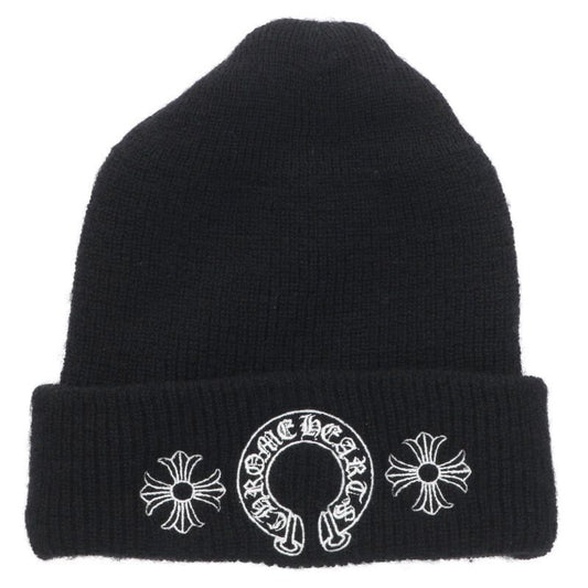 Chrome Hearts Wool Watch Cap Horse Shoe Stitch Acrylic Beanie