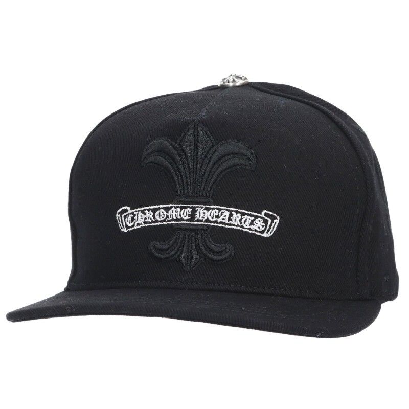 Chrome Hearts Trucker Cap Truck Khaki Cap Flare Scroll Label Cap