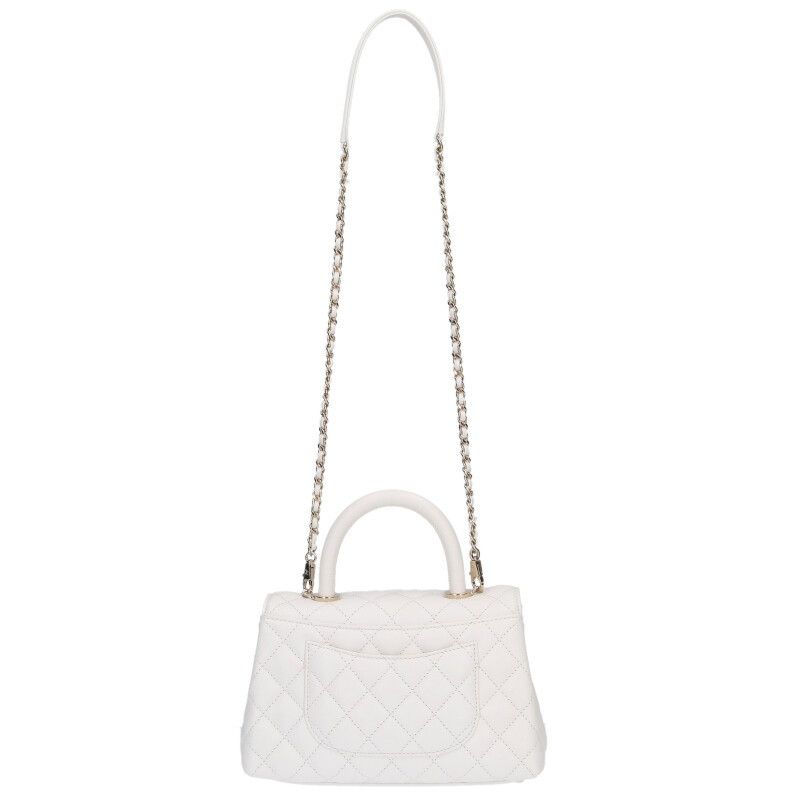 Chanel Coco Handle 24 Caviar Leather Handbag — view 2