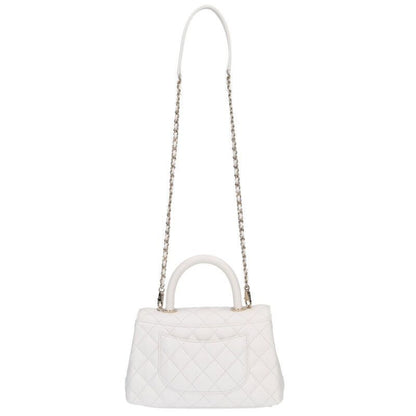 Chanel Coco Handle 24 Caviar Leather Handbag — view 2