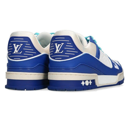 Louis Vuitton LV Sweatshirt Monogram Lambskin Low Cut Sneakers 7.5 — view 2