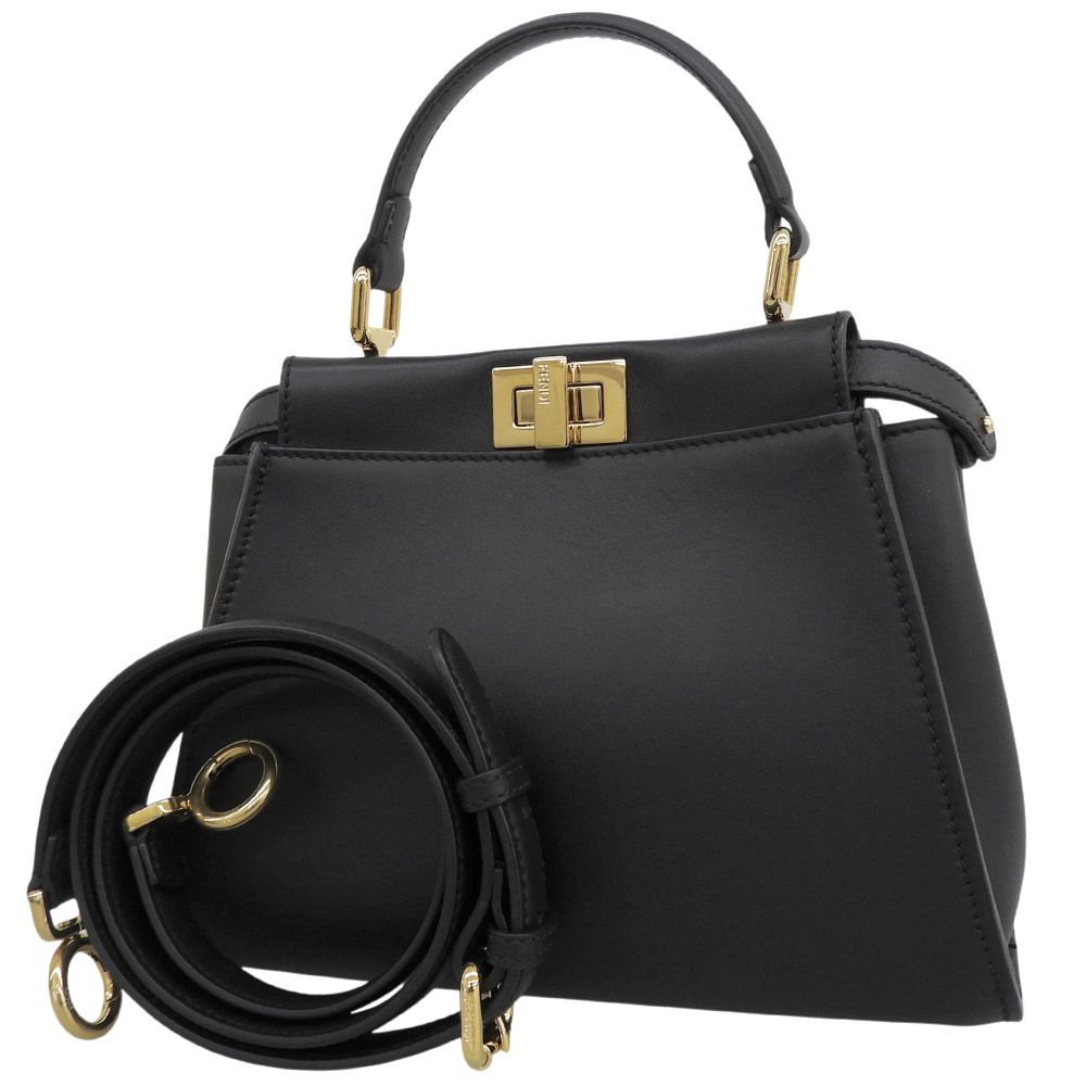 Fendi Peekaboo Mini Shoulder Bag — view 2