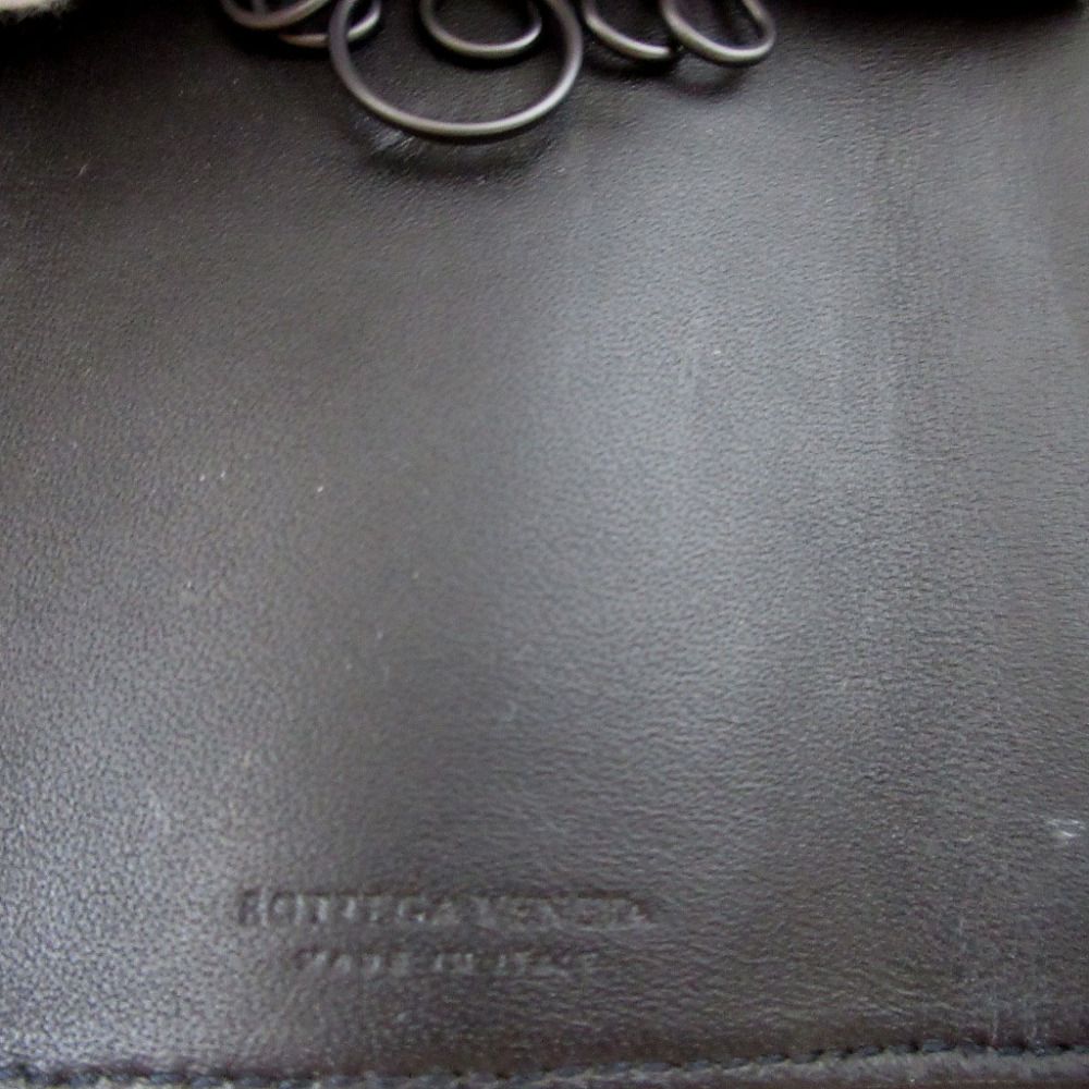 Bottega Veneta Intrecciato Leather Black Key Case Key Holder — view 5
