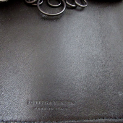 Bottega Veneta Intrecciato Leather Black Key Case Key Holder — view 5
