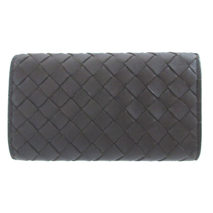 Bottega Veneta Intrecciato Leather Black Key Case Key Holder — view 2
