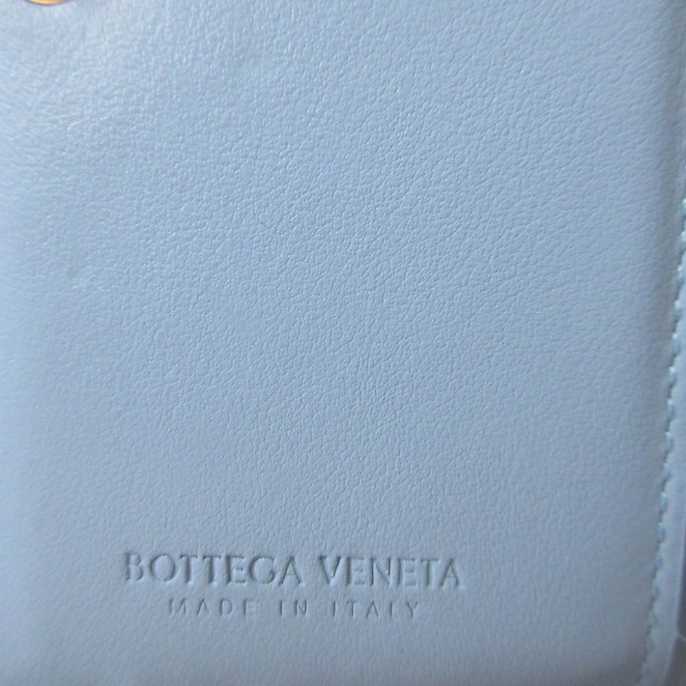 Bottega Veneta Maxi Intrecciato Leather Khaki Bifold Wallet — view 7