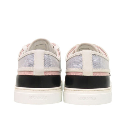 Hermes Envy 40.5 Canvas Pink Blue White Sneakers — view 6