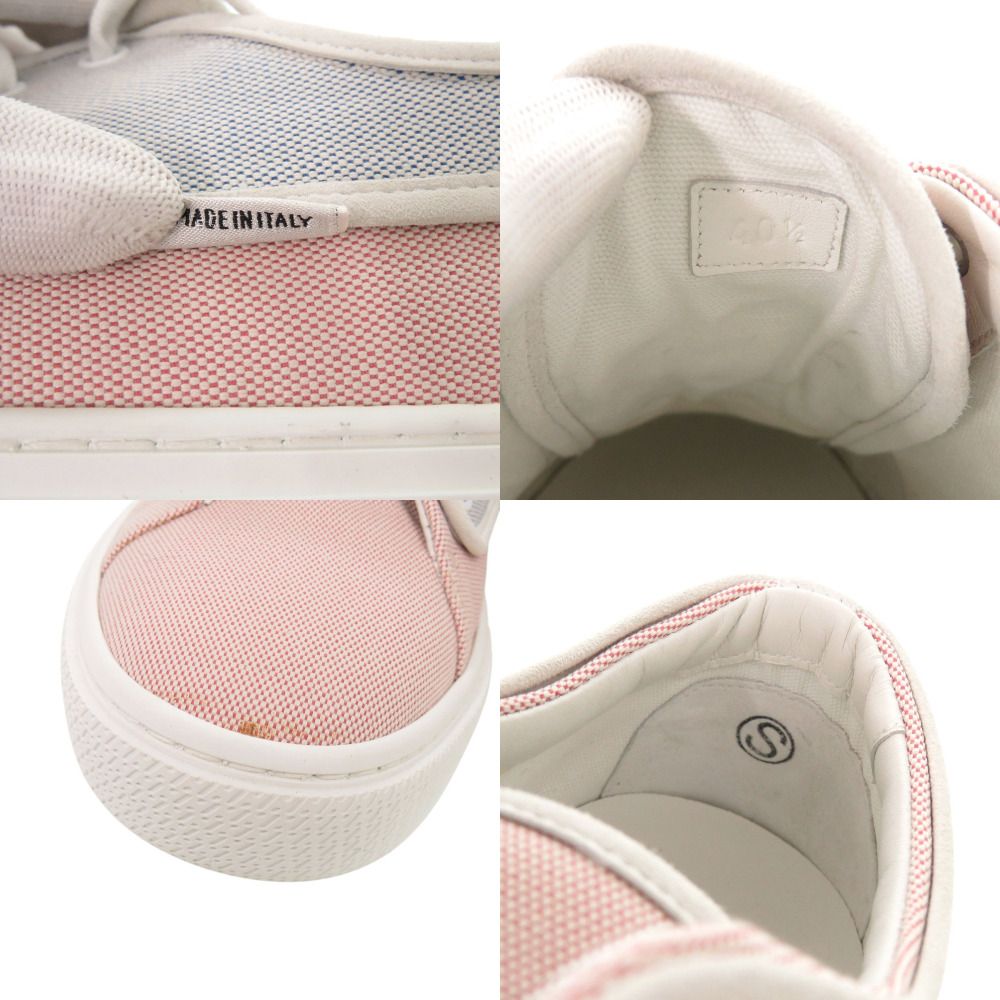 Hermes Envy 40.5 Canvas Pink Blue White Sneakers — view 8