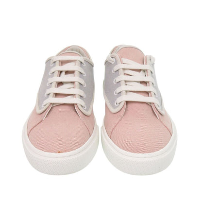 Hermes Envy 40.5 Canvas Pink Blue White Sneakers — view 3