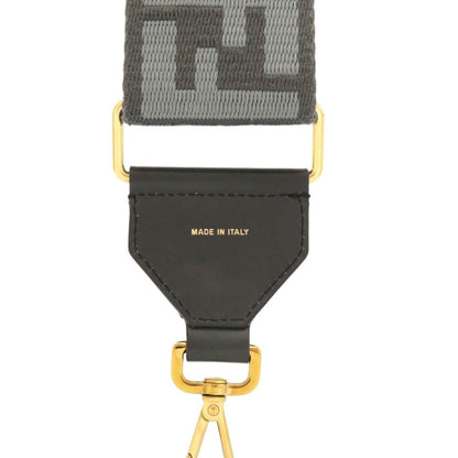 Fendi Strap You Zucca Pattern Canvas Leather Gray — view 7