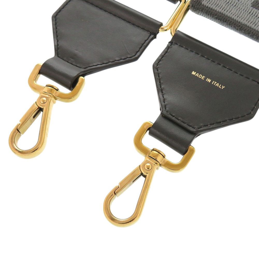 Fendi Strap You Zucca Pattern Canvas Leather Gray — view 5