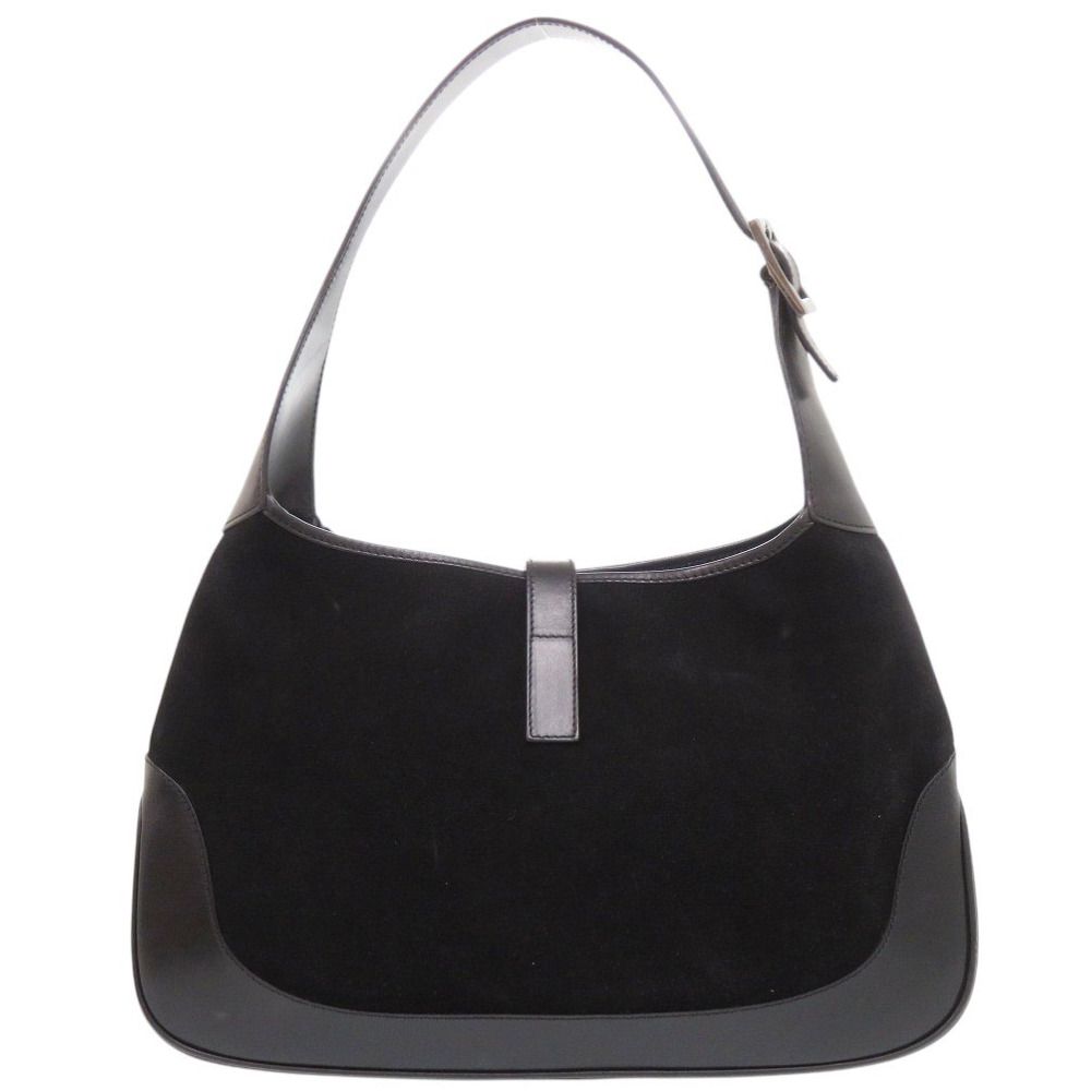 Gucci Jackie Suede Leather Black Handbag — view 2
