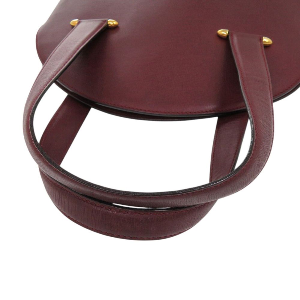 Cartier Must Line Leather Bordeaux Handbag — view 6
