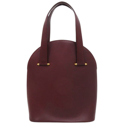 Cartier Must Line Leather Bordeaux Handbag — view 3