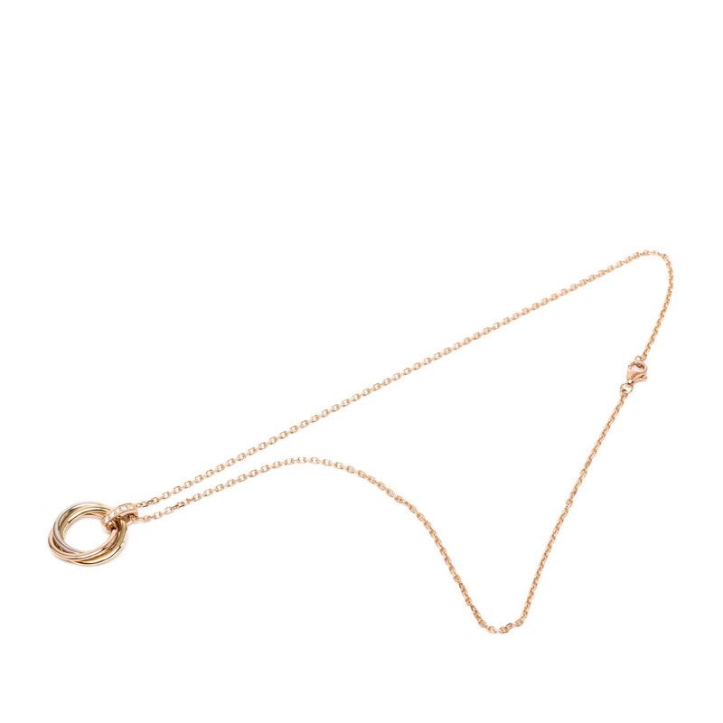 Cartier Trinity Diamond Pendant 18k Yellow Gold 18k Pink 18k White 750 — view 3