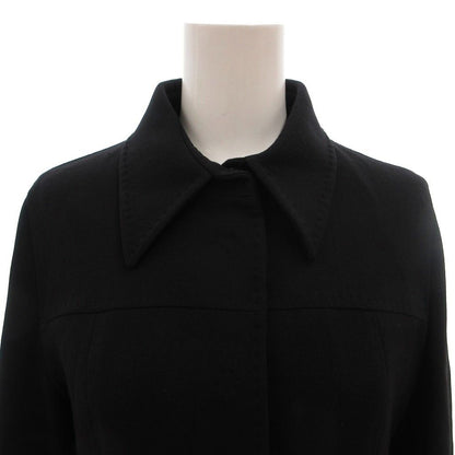 Dolce & Gabbana Set Suit Jacket Pants Lining Leopard Print Wool 40 Black — view 6