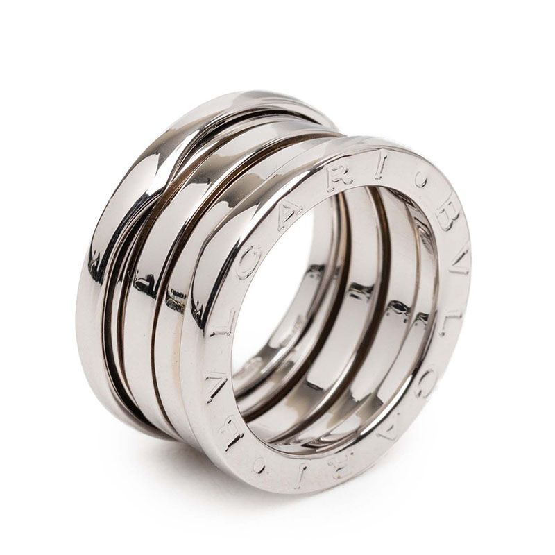 Bvlgari B-zero One Ring 47 18k White Gold 750
