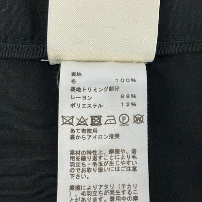 Hermes Skirt 38 M Black Knee Length Chaine D'ancre — view 4