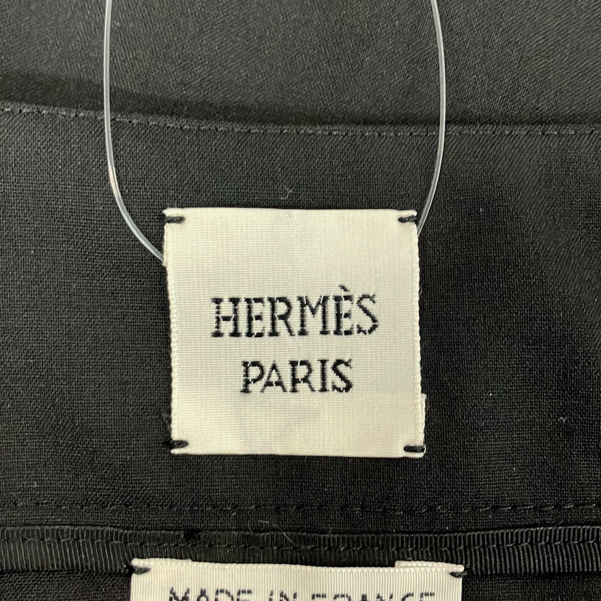 Hermes Skirt 38 M Black Knee Length Chaine D'ancre — view 3