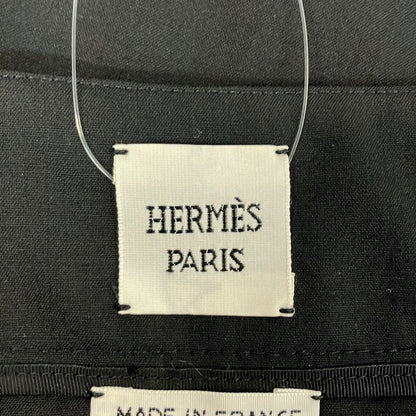 Hermes Skirt 38 M Black Knee Length Chaine D'ancre — view 3