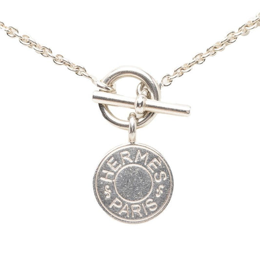 Hermes Series Chain Pendant Silver