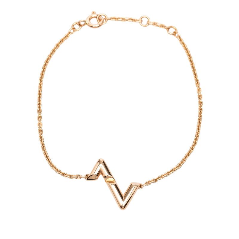Louis Vuitton LV Vault Upside Down Bracelet 18k Pink Gold — view 2