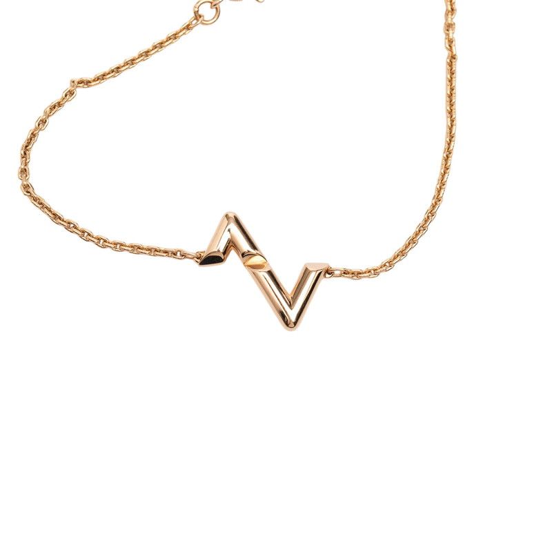 Louis Vuitton LV Vault Upside Down Bracelet 18k Pink Gold — view 5