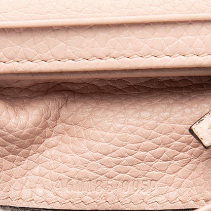 Gucci Animalier Bifold Wallet Pink Leather — view 7