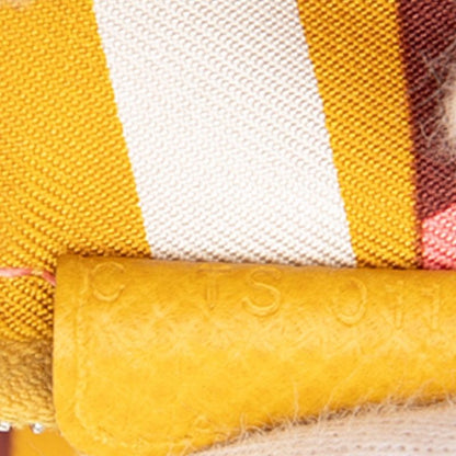 Hermes Azap Silk in Compact Coin Case Yellow Veau — view 6