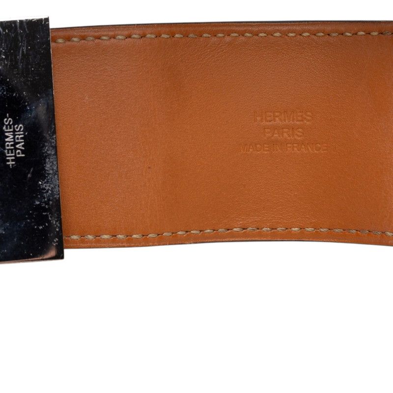 Hermes Collier de Chien Bracelet S Black Box Calf — view 5