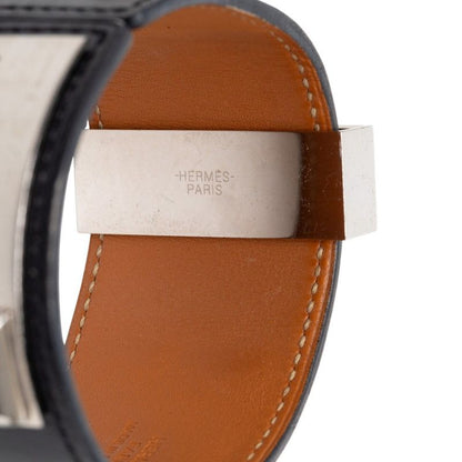 Hermes Collier de Chien Bracelet S Black Box Calf — view 6
