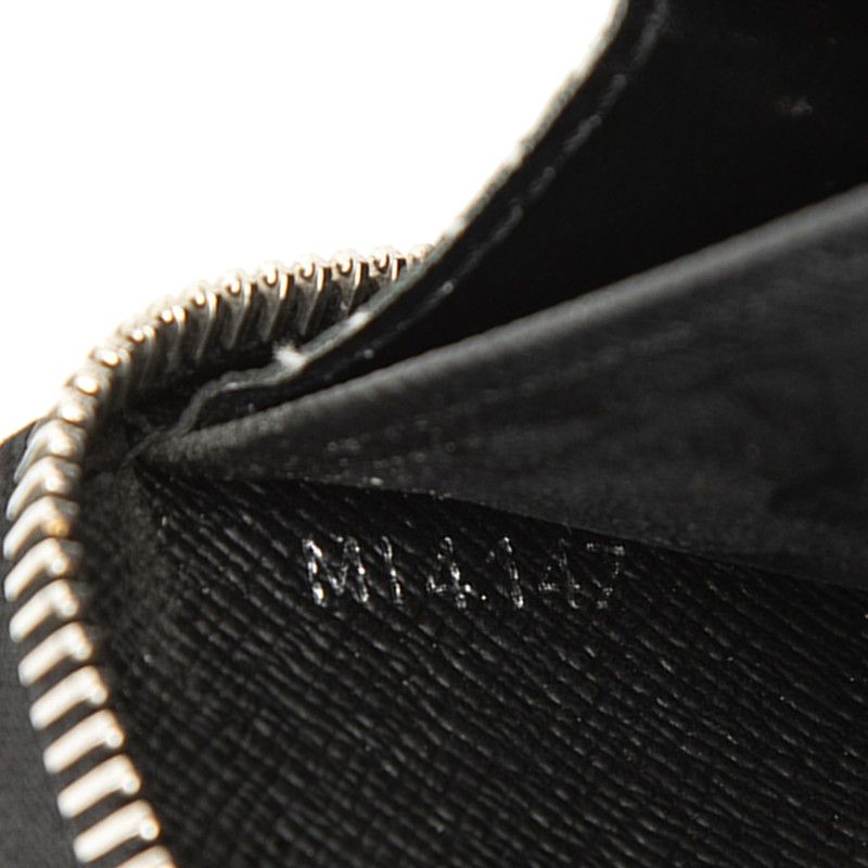 Louis Vuitton Epi Zippy Wallet Noir Black Leather — view 6