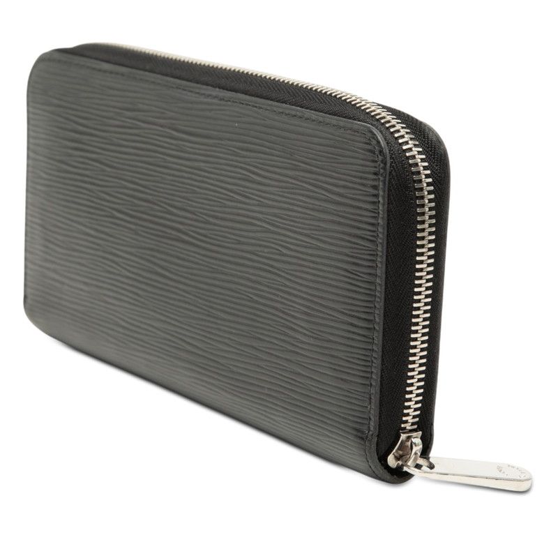 Louis Vuitton Epi Zippy Wallet Noir Black Leather — view 2