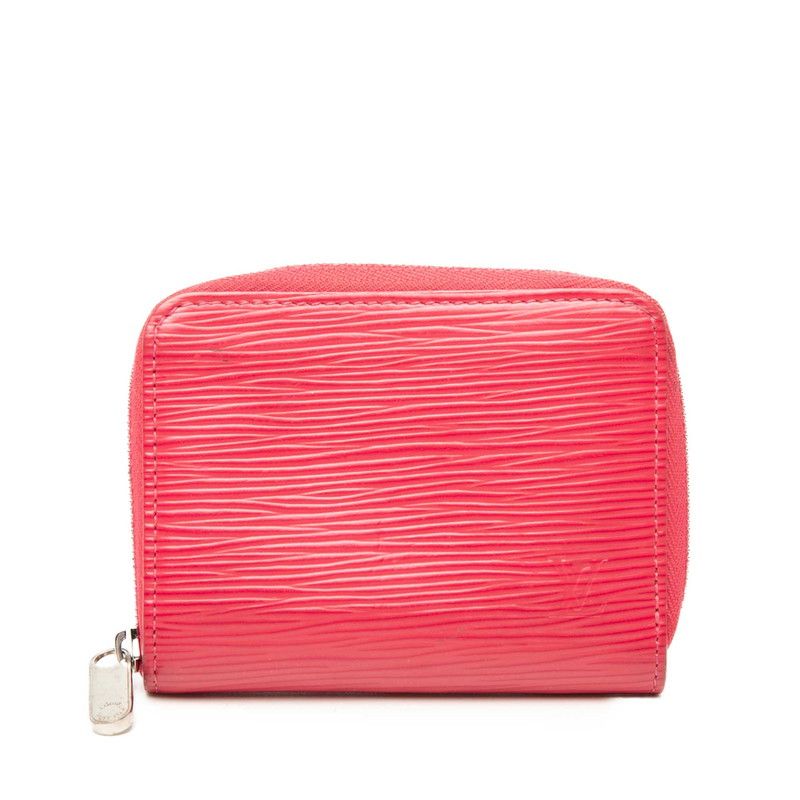 Louis Vuitton Epi Coin Purse Grenade Pink Leather