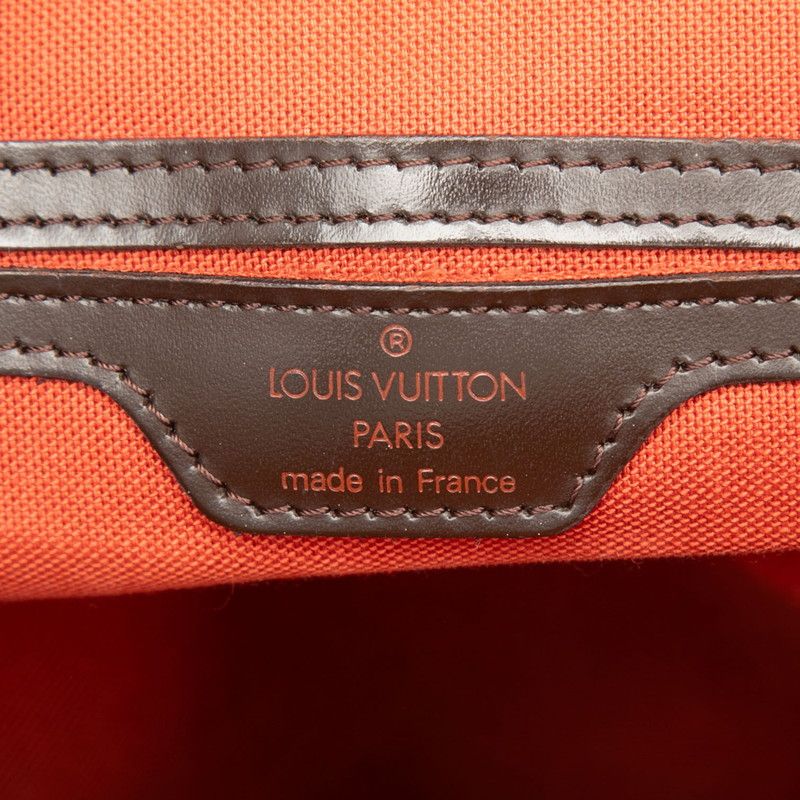 Louis Vuitton Damier Soho Backpack Brown Leather — view 5